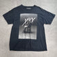 【XXXTENTACION（エックステンタシオン） フォトプリントTシャツ】ブラック/7-17