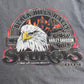 【Harley-Davidson 2004 Sturgis ロングスリーブTシャツ】ブラックヒルズラリー 両面 袖プリント USA製 3X 古着/8-14
