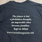 【Mind Magazine アートプリントTシャツ】Mind /mindmagazine.net / ブラック / 両面プリント/7-82