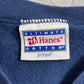 90s Hanes ULTIMATE COTTON FDNY スウェット ENGINE4 LADDER15 消防 プリントスウェット ネイビー USAデザイン/3-25