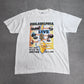 【LIVE 8 2005 Philadelphia プリントTシャツ】The Long Walk To Justice Anvilボディ USA生地 ホンジュラス製 音楽イベントTシャツ 古着/8-57