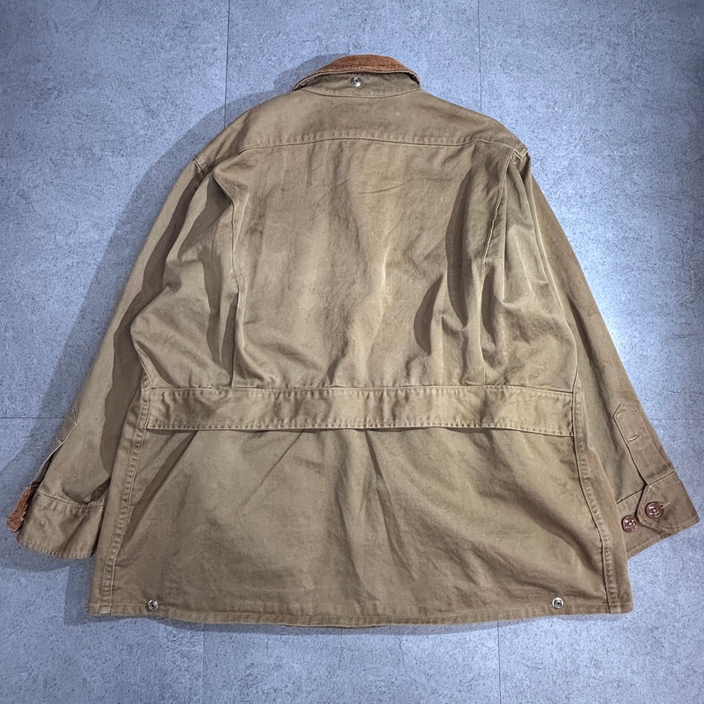 Bob Allen ハンティングジャケット / コーデュロイ襟 ダック地 ワークジャケット 50サイズ USAヴィンテージ1-3