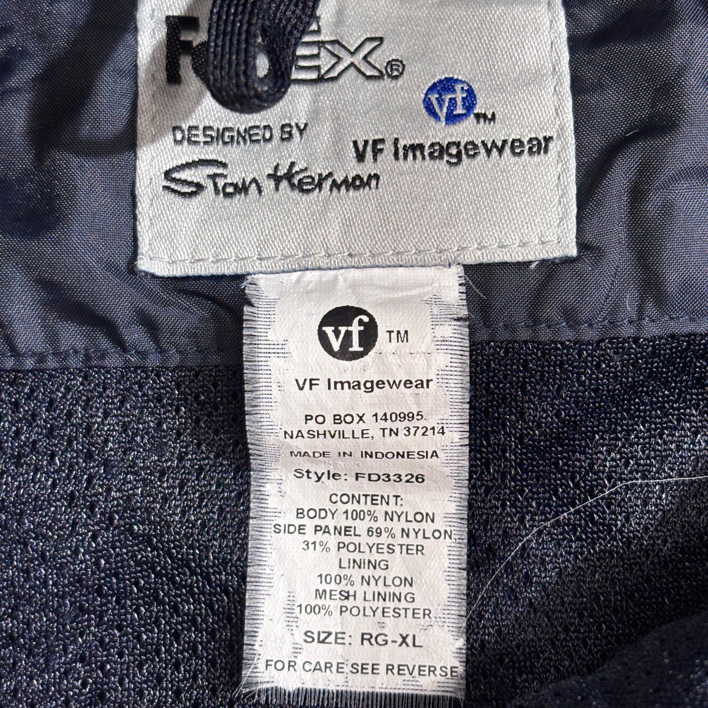 FedEx × VF Imagewear ナイロンジャケット / ワークジャケット / ブラック×パープル / XLサイズ1-14