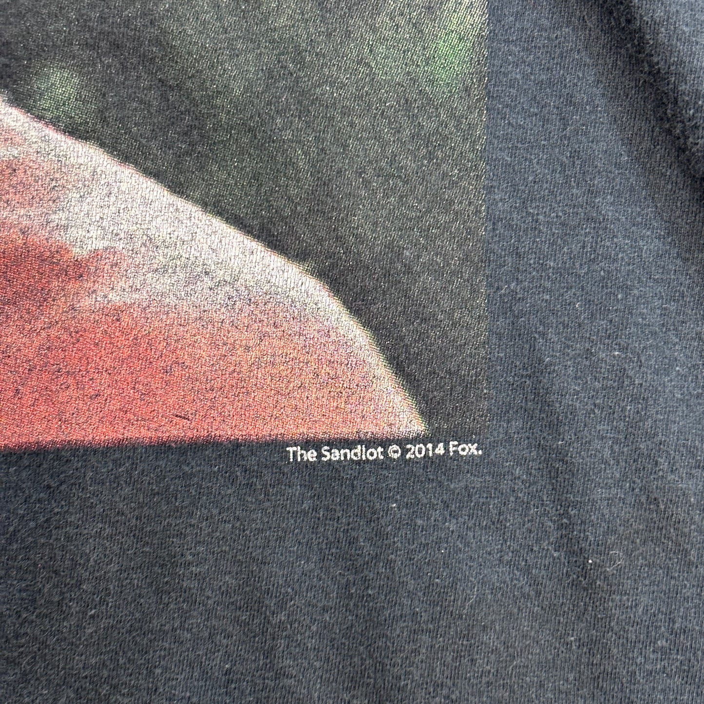 【The Sandlot（サンドロット） “Squints” フォトプリントTシャツ】2014年コピーライト ブラック 2XL GILDAN Softstyle/7-14