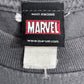 MARVEL マーベル アメコミ ヒーロー集合プリントTシャツ グレー系 XL MAD ENGINE キャラクターT/4-7