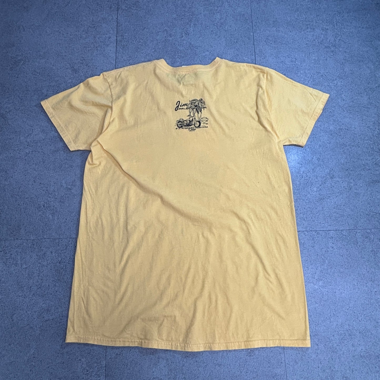 【Harley-Davidson “’TIL DEATH” スカル＆イーグル Tシャツ 2015】8-31