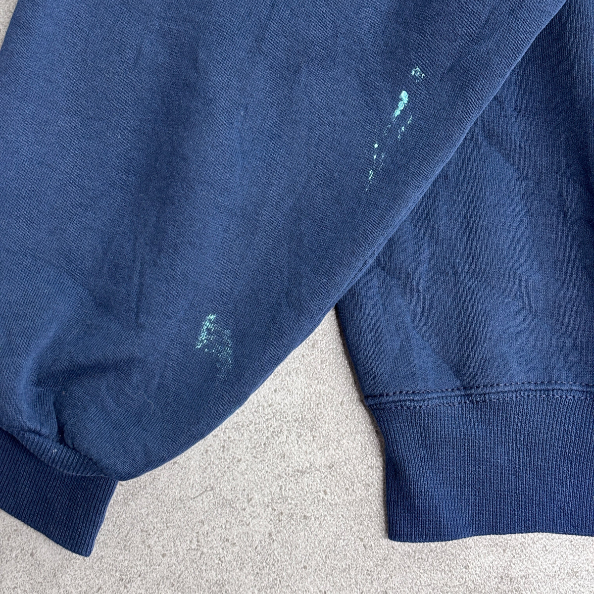 【90s Russell Athletic NEWMAN KNIGHTS スウェット】USA製 XL ラッセルアスレチック カレッジ ネイビー 古着/9-8