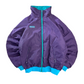90s Columbia リバーシブル 3M Thinsulate 中綿ナイロンジャケット パープル×ティール M スリランカ製 “Radial Sleeve™”
