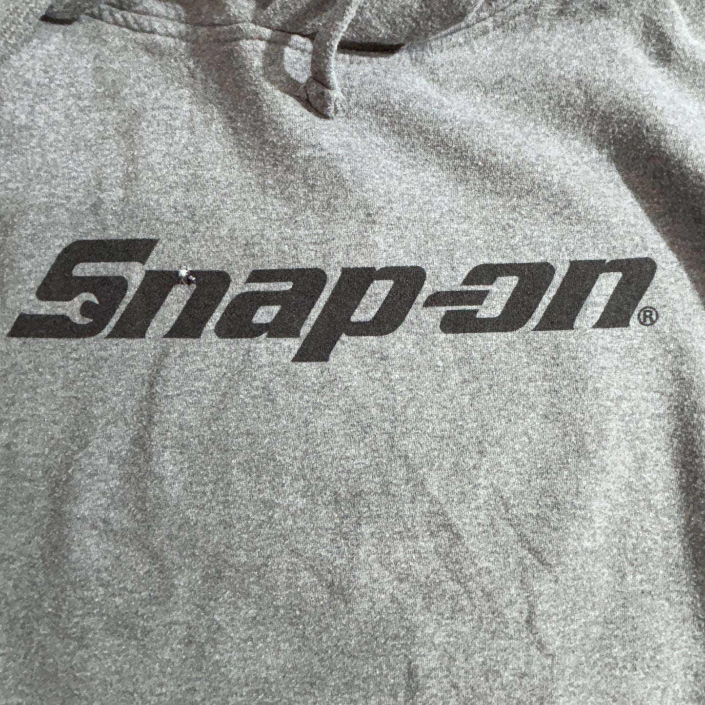 Snap-on パーカー / グレーカラー / ATHLETIC CITY製 / XL / 両袖ロゴ入り/2-37