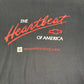 【90s USA製】GM シボレー “The Heartbeat of America” ヴィンテージTシャツ XL ブラック