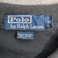 【POLO Ralph Lauren ポロシャツ ブラック XL】ラルフローレン 半袖 ワンポイント 刺繍ロゴ 古着/4-50