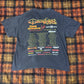 【Ozzy Osbourne Ozzfest 2003 Tシャツ】オジーオズボーン バンドT フェスT Tennessee River ブラック 古着/6-6