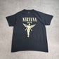 【NIRVANA】LIVE ’93 “IN UTERO” 両面プリント バンドTシャツ/7-94