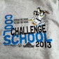 2013年 COOL SCHOOL CHALLENGE スウェット / JERZEES SUPER SWEATS / XL / ホンジュラス製/2-39