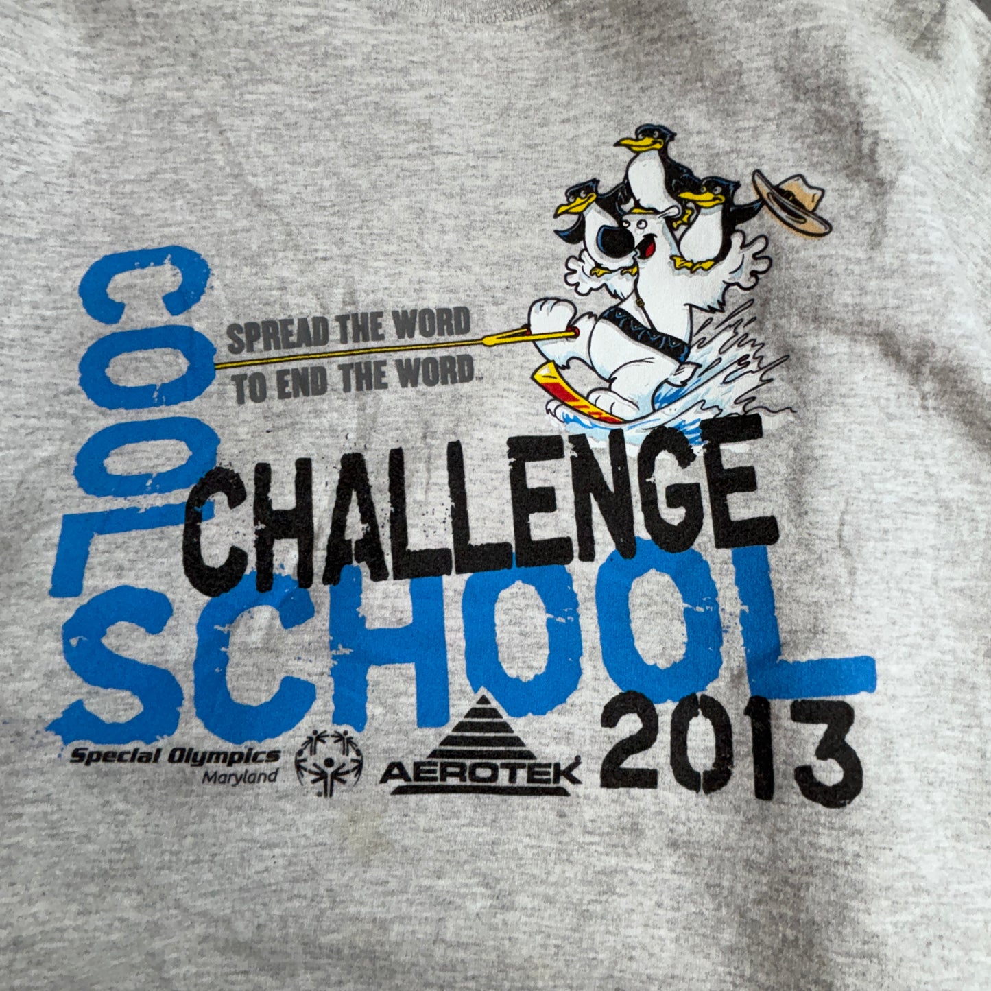2013年 COOL SCHOOL CHALLENGE スウェット / JERZEES SUPER SWEATS / XL / ホンジュラス製/2-39