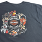 【Harley-Davidson × LOONEY TUNES Tシャツ】2014 ハーレーダビッドソン × ルーニー・テューンズ タズマニアンデビル 両面プリント 半袖Tシャツ/8-19
