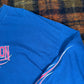 90s Harley-Davidson ロングスリーブTシャツ 3XL NYC スカル×ファイヤーパターン 青 ブルー