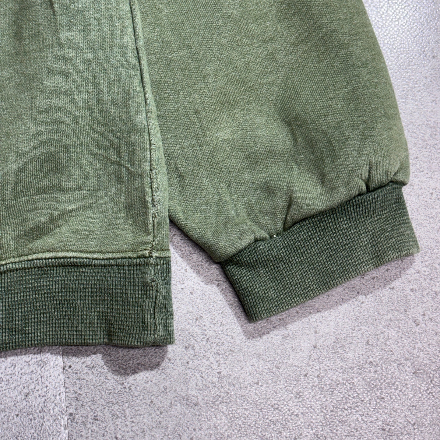 KS Deer Embroidery スウェット / グリーン / XXL / アニマル刺繍/MADE IN U.S.A. 1-22