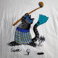 Crazy Shirts “Guam Cat Golfer” 1990年代製 / MADE IN USA / アロハキャット ゴルフTシャツ / XL/2-26