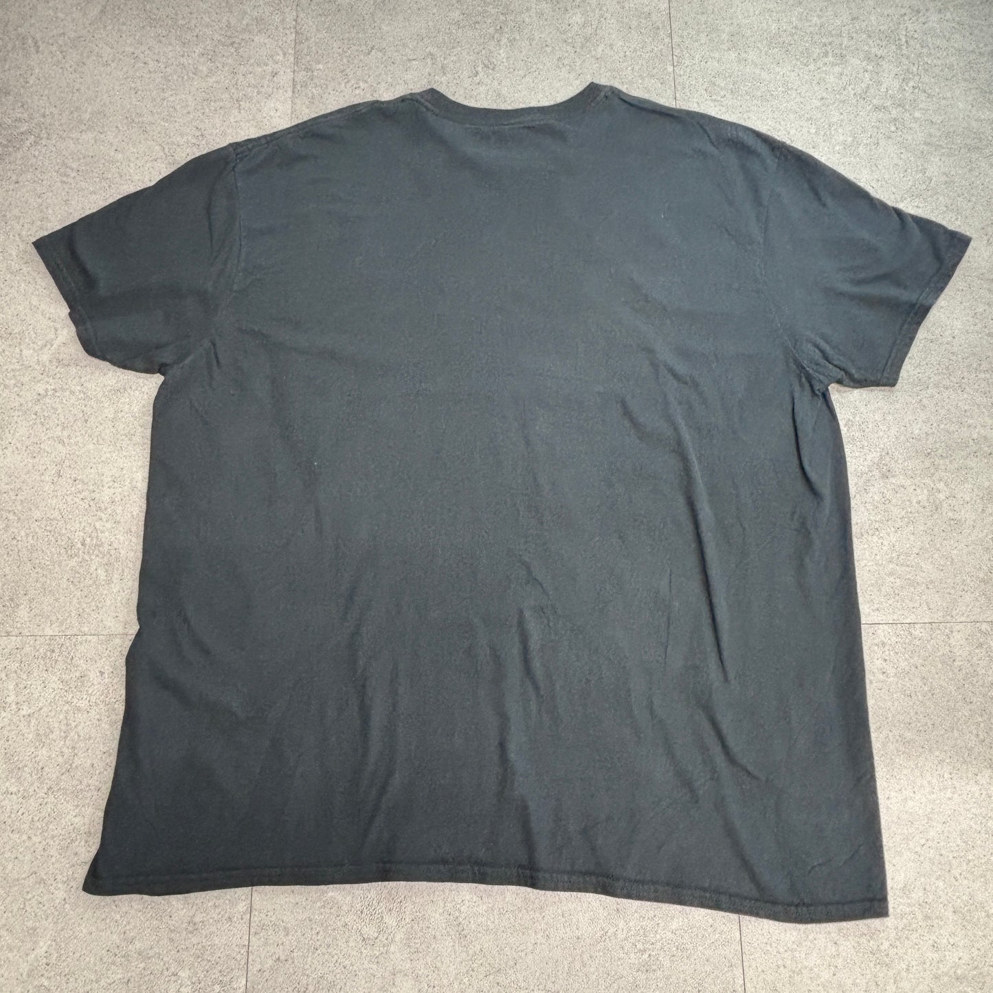 【NIRVANA（ニルヴァーナ）スマイリーフェイス ロゴプリントTシャツ】ブラック/7-13