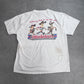 【3Musketeers プリントTシャツ】スリーマスケティアーズ チョコレートバー GILDANボディ XL 企業T 古着/8-6