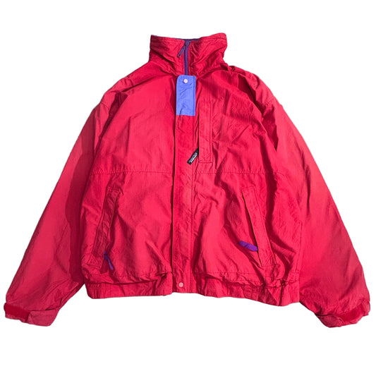 Patagonia ナイロンジャケット / 90s旧タグ / レッド×パープル / Made in Taiwan R.O.C. / Lサイズ1-4