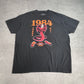 【The Karate Kid 1984 Cobra Kai プリントTシャツ】HYBRID APPAREL 2XL ブラック 映画Tシャツ/8-42