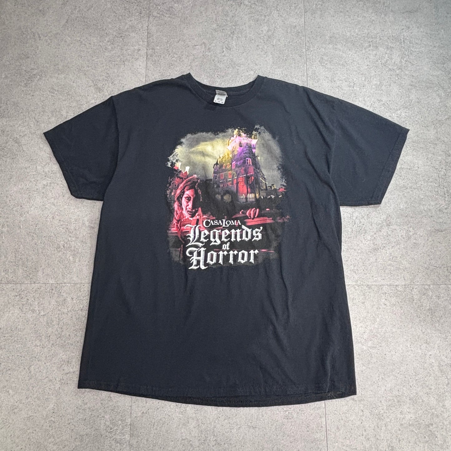 【Casa Loma Legends of Horror プリントTシャツ】GILDAN / ホラー / イベントTシャツ / XL/7-76