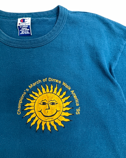 1995年 Champion USA製 March of Dimes Walk America Tシャツ XL/4-46
