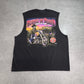 【BUCKET OF BLOOD SALOON バックプリント ノースリーブTシャツ】McBride & Sons スカル バイカー ALSTYLE 2XL ブラック メキシコ製 古着/7-88