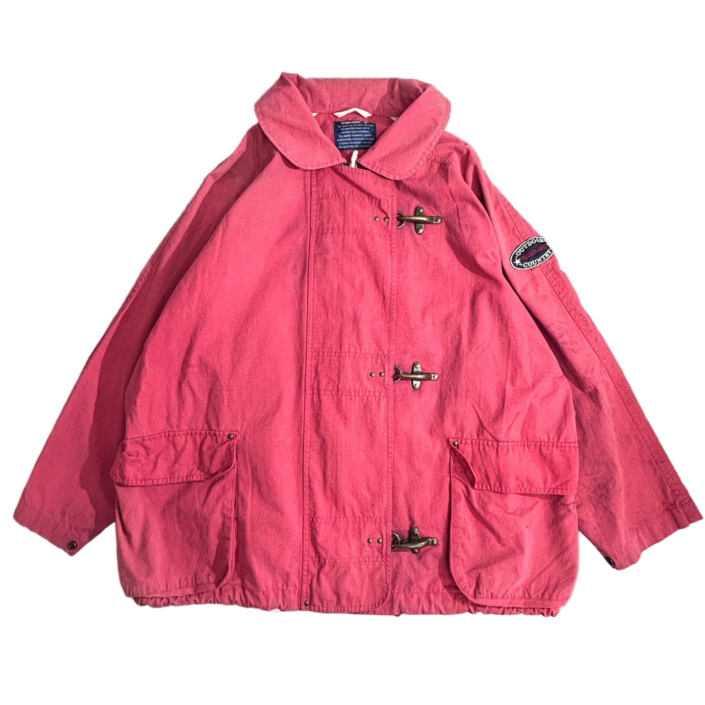 90s Samas ファイヤーマンジャケット / イタリア製 / コットンキャンバス / ピンク / ヨーロッパヴィンテージ1-8