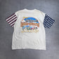 HARLEY-DAVIDSON USA製 WINGS OVER AMERICA 星条旗スリーブ 両面プリントTシャツ XL ハーレーダビッドソン メンフィス/4-34