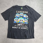 South Park CARTMAN “RESPECT MY AUTHORITY!” 1998 Comedy Central コピーライト Tシャツ XL ブラック フェード ヴィンテージ/4-5