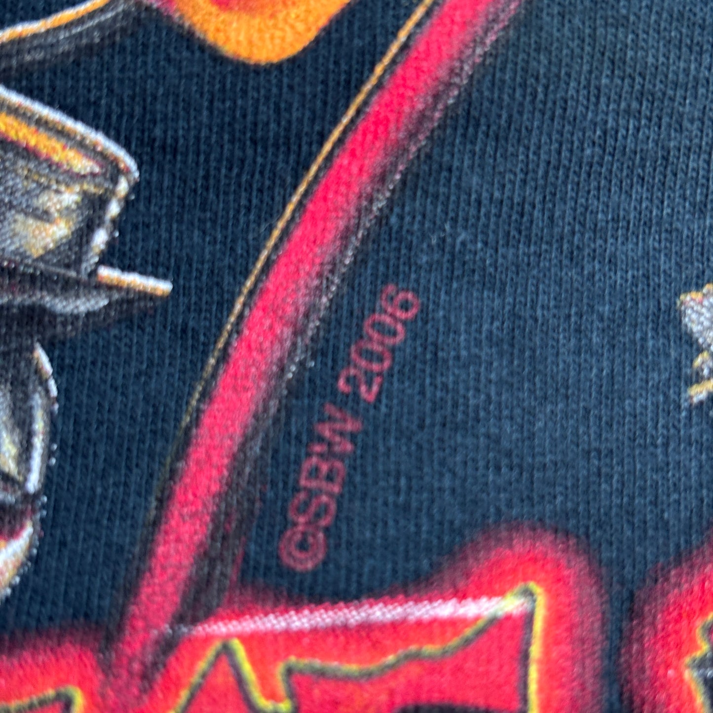 【STURGIS BIKE WEEK 2006 ノースリーブTシャツ】66TH ANNUAL スタージス バイクウィーク 両面プリント M ブラック 古着/8-53