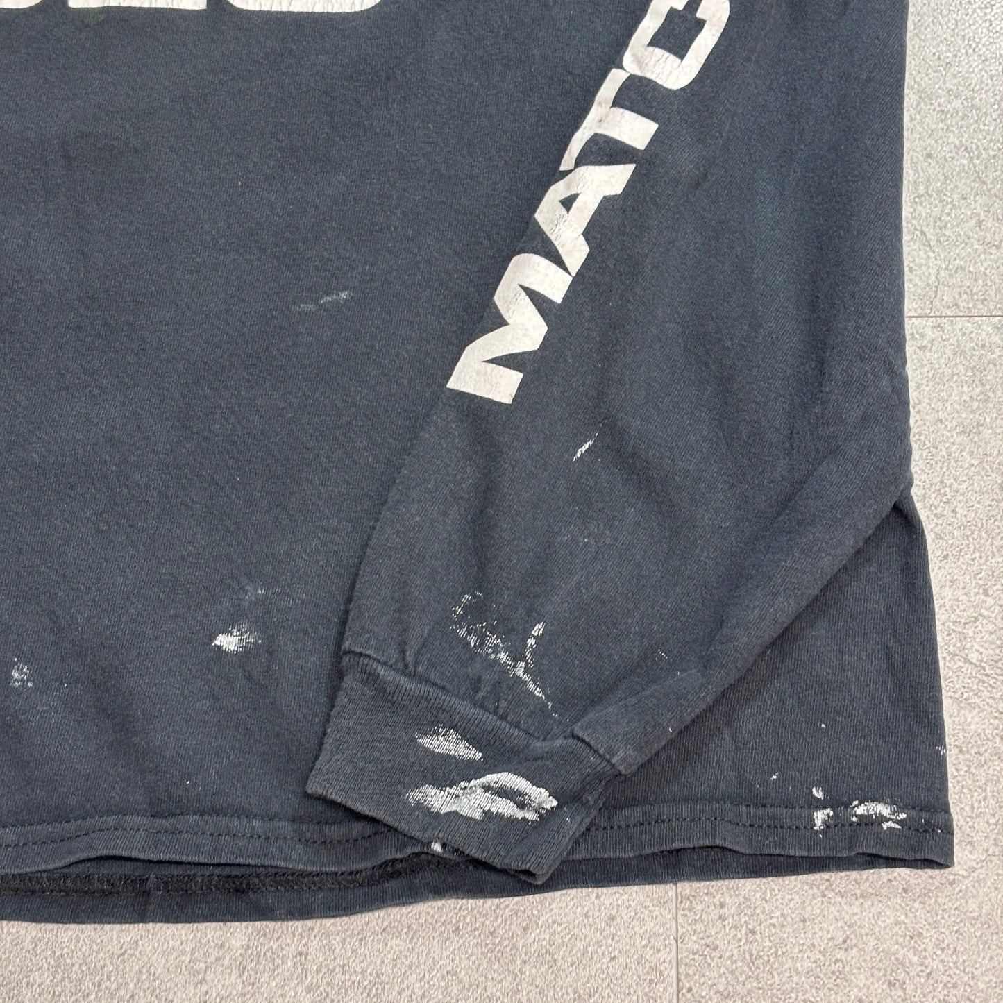【MATCO TOOLS ロングスリーブTシャツ ブラック 両面プリント】8-27