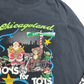 2010年 TOYS for TOTS シカゴランド ロンT ブラック L相当 フェード ボロタグ 企業イベント 長袖Tシャツ/4-14