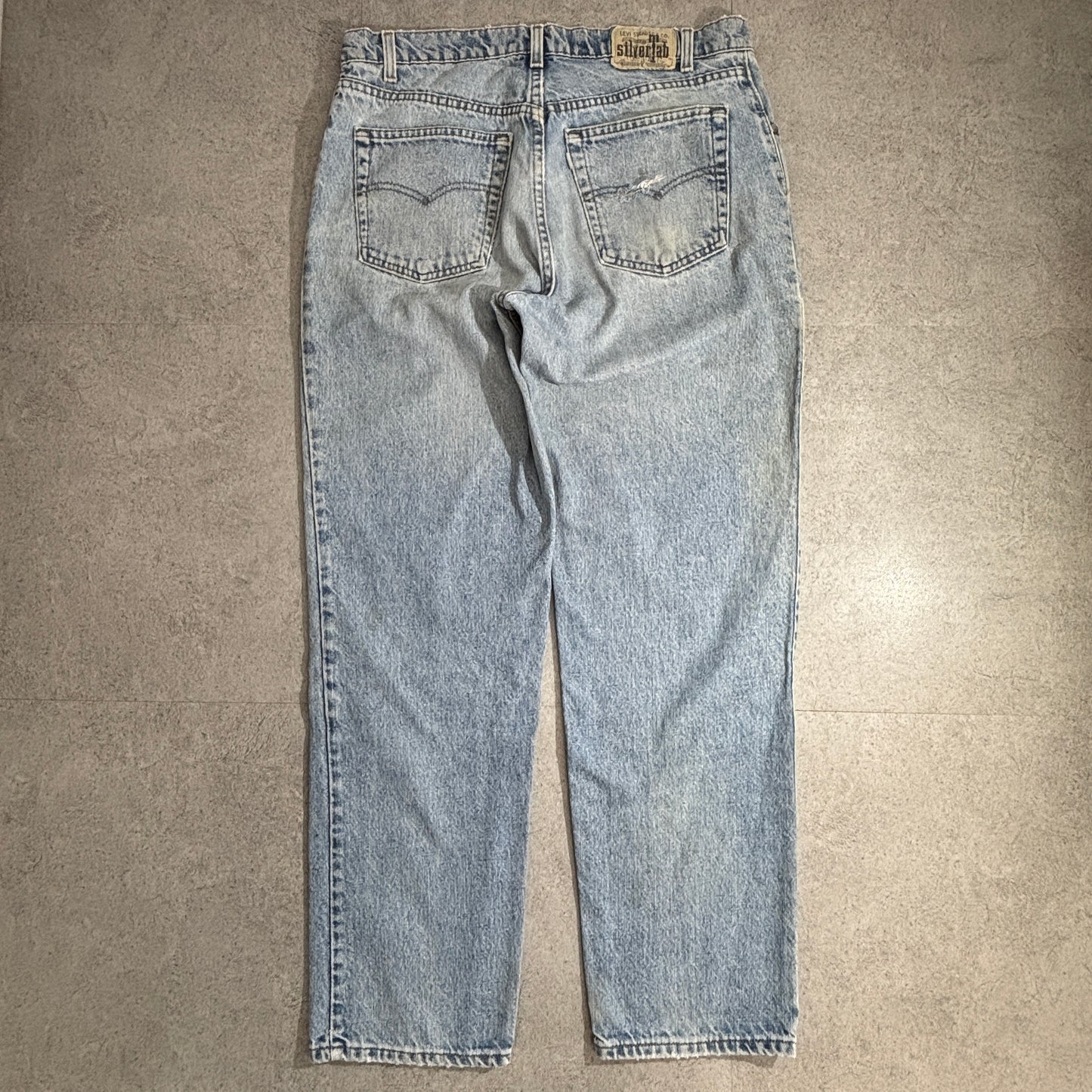 Levi’s SILVER TAB “LEAN” デニムパンツ W36 L32 USA製 90s リーバイス シルバータブ