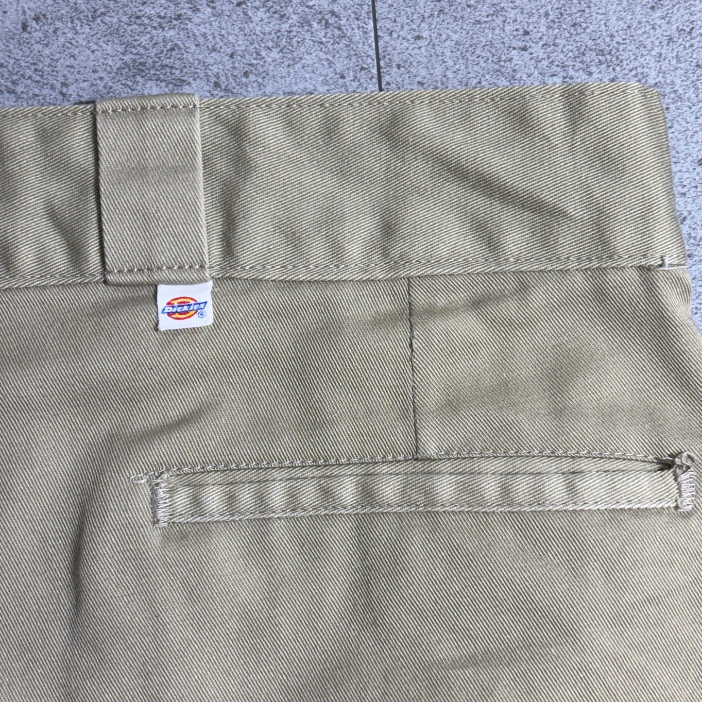 Dickies ワークパンツ W40 L32 USA製 90s ベージュ チノパン
