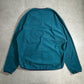 【90s Patagonia】USA製 Capilene® フリースプルオーバー グリーン×パープル ハーフジップ メッシュポケット付き パタゴニア キャプリーン ヴィンテージ