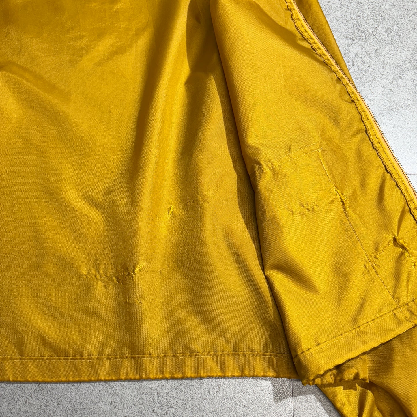 Richman Brothers Ford Mustang 刺繍ワッペン ナイロンレーシングジャケット 60s〜70s TALONジップ USA製