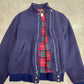 【90s USA製】L.L.Bean ウールジャケット ネイビー チェックライナー付き Mサイズ