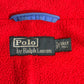 Polo by Ralph Lauren フリースライナー ナイロンジャケット ブルー×レッド TALONジップ 90s 3XLT TALL