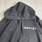 Bob Marley × ZION ROOTSWEAR バックプリント プルオーバーパーカー ブラック XL レゲエ スウェットフーディ