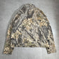 Columbia 迷彩フリース ジャケット XL メンズ｜フルジップ/ハイネック/ドローコード裾｜ハンティングカモ(RealTree系)