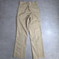 Dickies ワークパンツ TALONジップ 90s USA製 ベージュ チノパン ディッキーズ