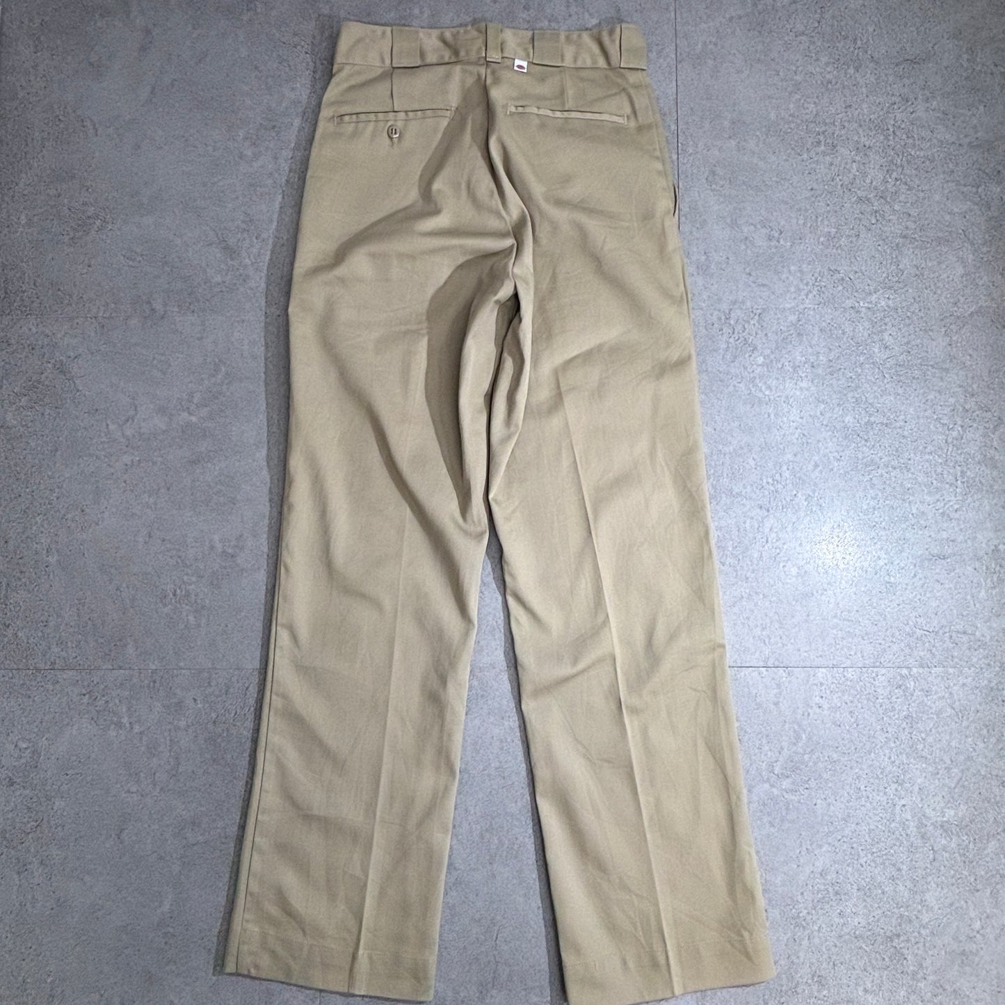 Dickies ワークパンツ TALONジップ 90s USA製 ベージュ チノパン ディッキーズ