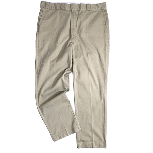 Dickies ワークパンツ W40 L32 USA製 90s ベージュ チノパン
