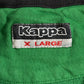 Kappa トラックジャケット グリーン SESTRIERE 刺繍ロゴ イタリア代表風 ポルトガル製 2000s