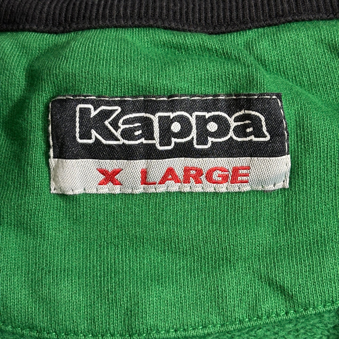 Kappa トラックジャケット グリーン SESTRIERE 刺繍ロゴ イタリア代表風 ポルトガル製 2000s