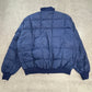 【90s】Eddie Bauer エディーバウアー ダウンジャケット ネイビー XL ビンテージ アウトドア